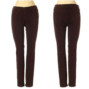 Rag & Bone jeans legging skinny mid rise purple 25